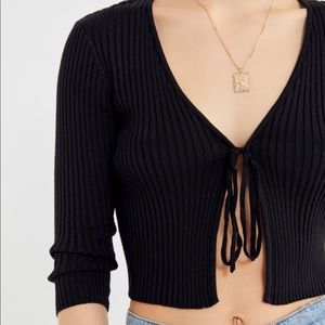 Urban Outfitters tie front top